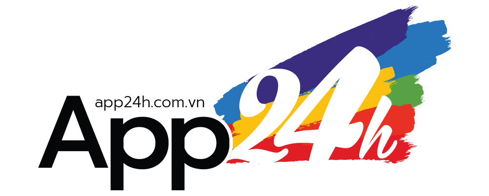 Logo App24h - Thiết kế ứng dụng bán hàng